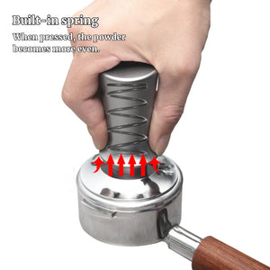 Calibrated Spring-Loaded Espresso Tamper