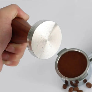 Wooden & Aluminum Espresso Tamper