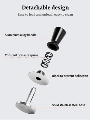 Calibrated Spring-Loaded Espresso Tamper