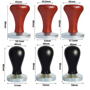 Wooden & Aluminum Espresso Tamper