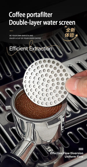 Reusable Stainless Steel Espresso Puck Screen