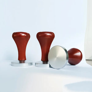 Wooden & Aluminum Espresso Tamper
