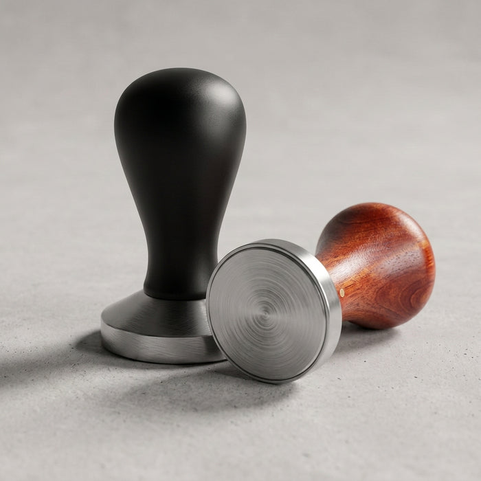 Wooden & Aluminum Espresso Tamper